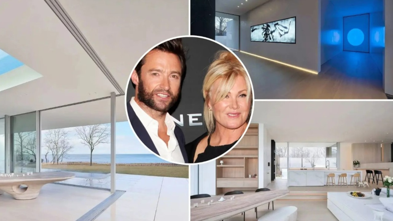 Hugh Jackman and Deborra Lee-Furness have put their luxe East Hampton home up for rent. Picture: Realtor.com