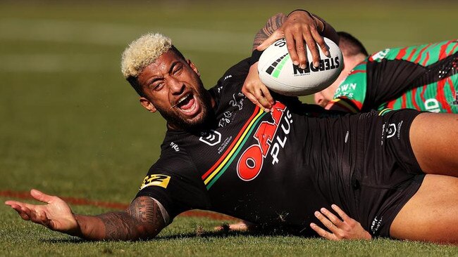 Viliame Kikau is off-contract at the Panthers at the end of next season. Picture: Mark Kolbe/Getty Images