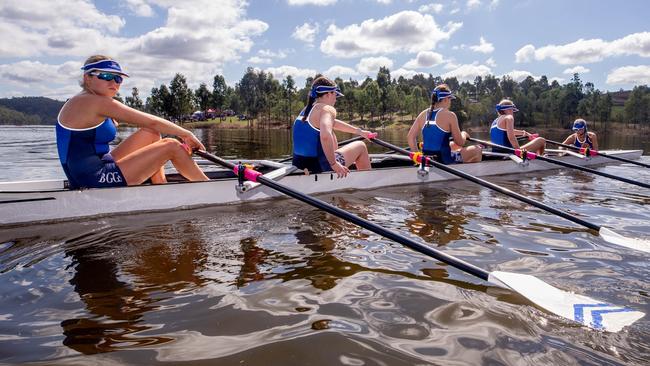 24.08.2024 - 2024 Brisbane Schoolgirl Rowing Association Championship. Photos by Stephen Archer.