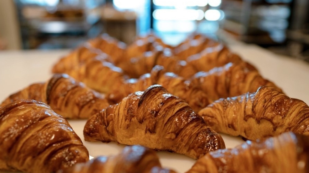 Croissants from Christian Jacques Pastries in Kangaroo Point.