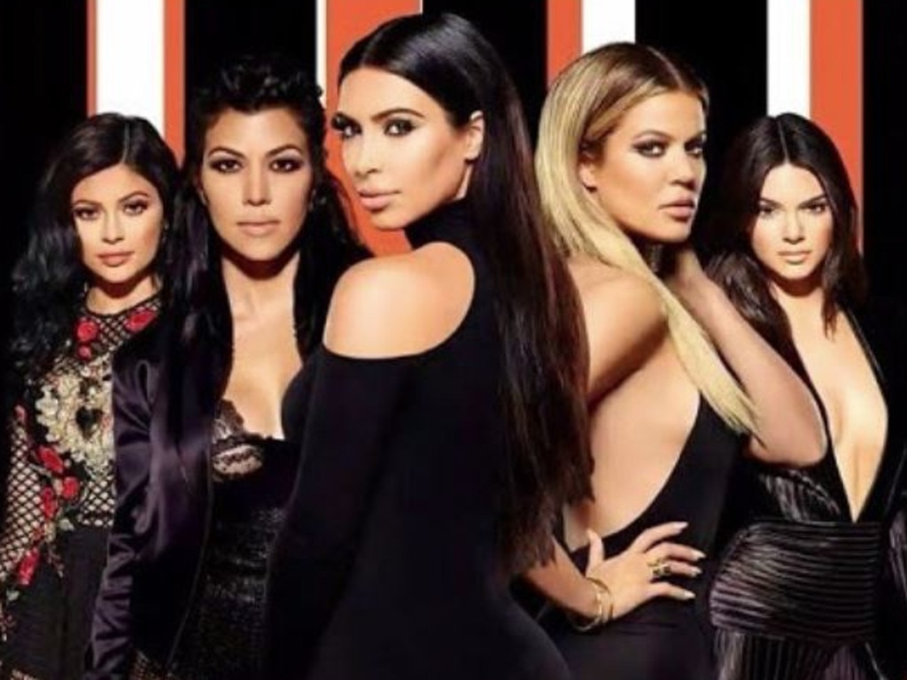 Kylie (l) is one of the phenomenally successful Kardashians. Picture: Supplied