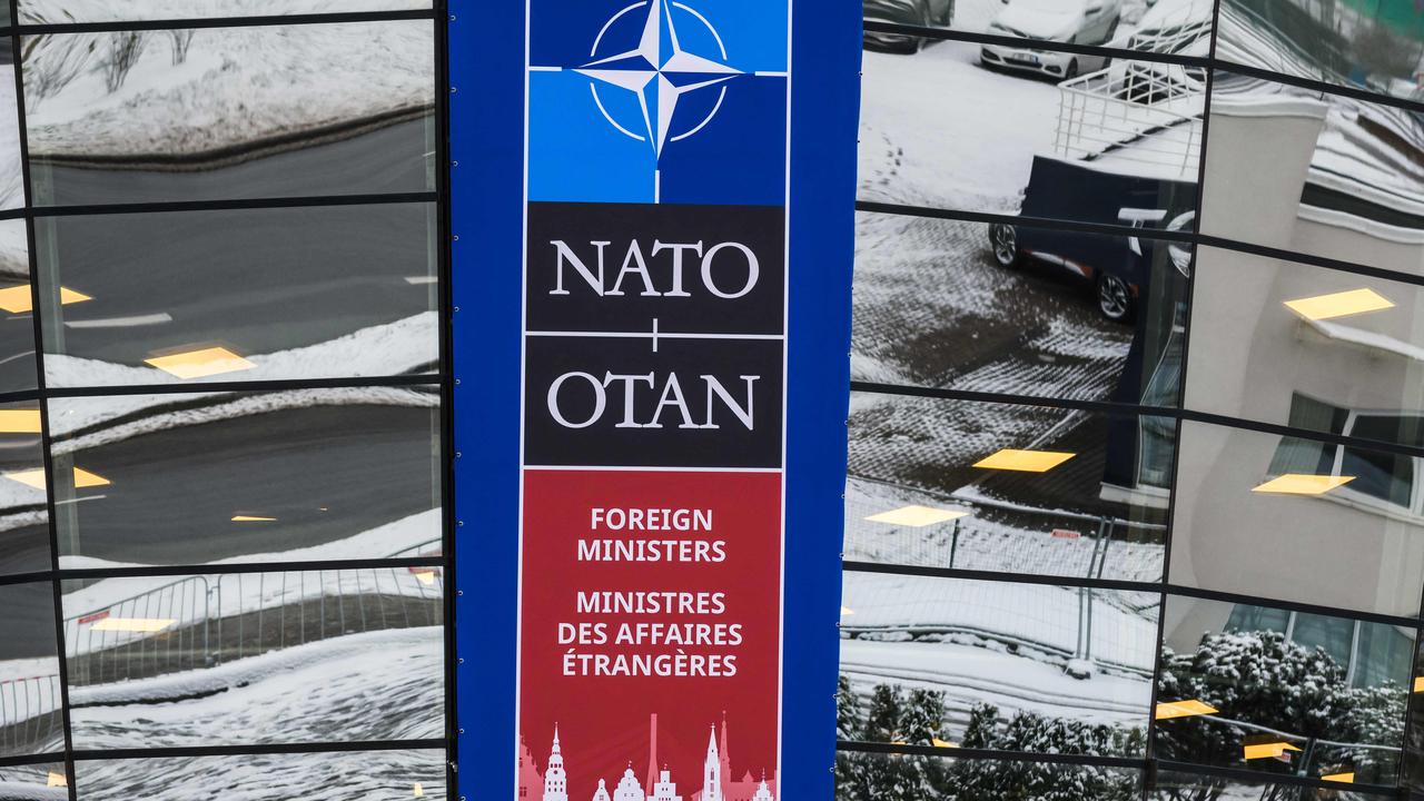 Russia wants the west to commit to not allowing Ukraine into the NATO military pact. (Photo by Gints Ivuskans / AFP)