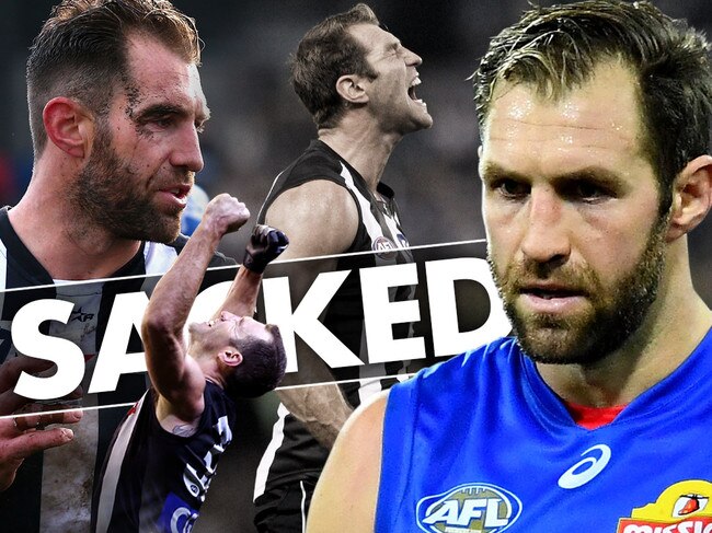 Travis Cloke art for Sacked