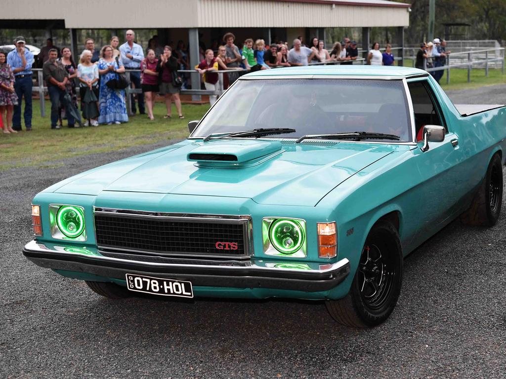 Burnett State High school formal car photos. Picture: Patrick Woods.