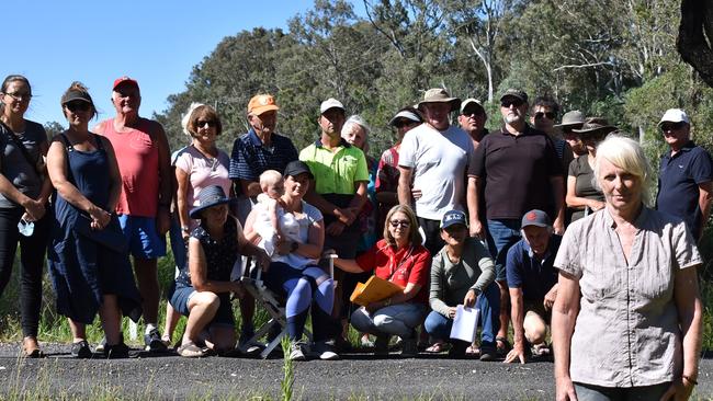 The James Creek Action Group pictured in 2021.