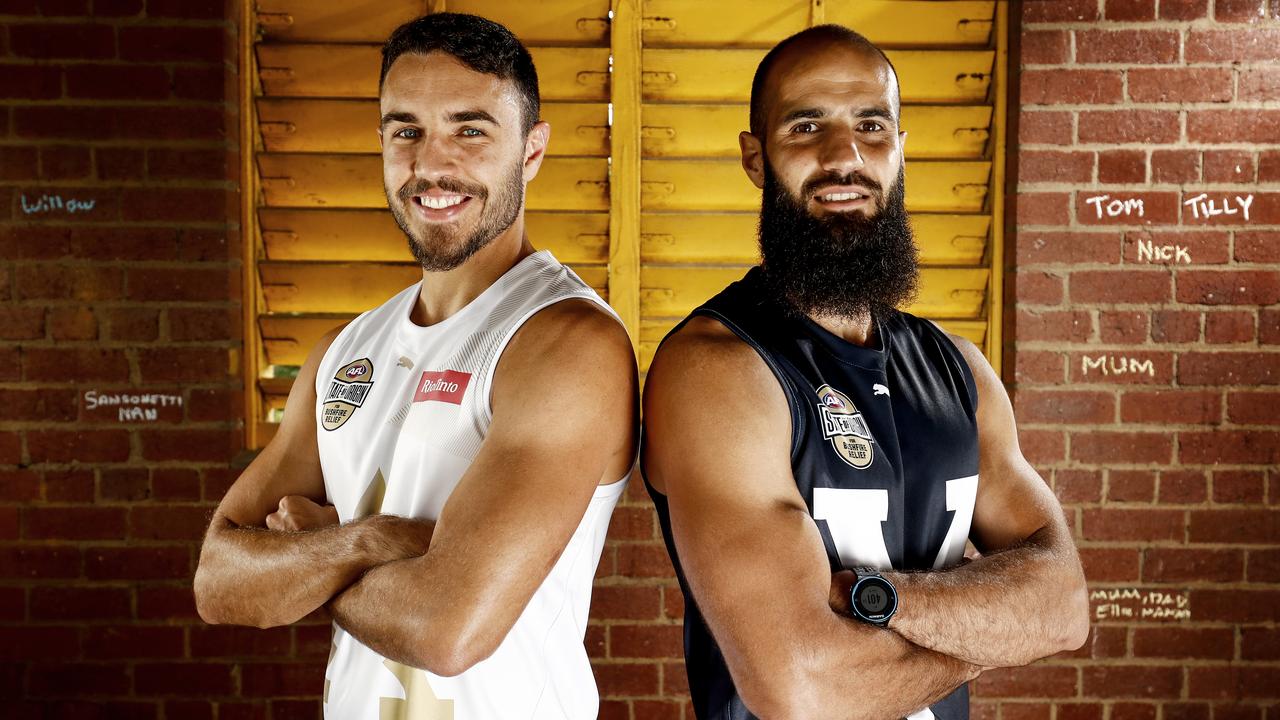 Richmond’s Shane Edwards and Bachar Houli won’t be entering the Tigers’ hub. (Photo by Darrian Traynor/Getty Images)