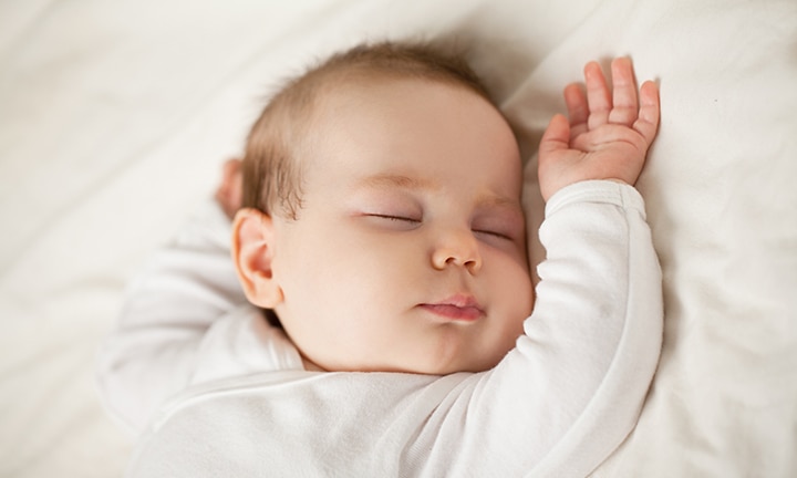 babies sleeping in rockers