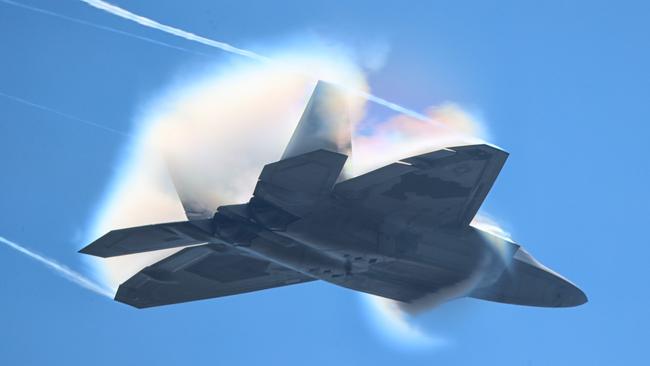 Putting the F-35’s advanced systems in the F-22 airframe could produce a workable solution for Australian air defence. Picture: Alex Coppel.