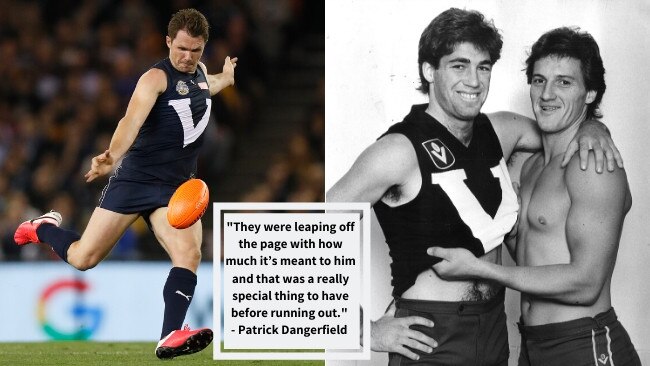 Gerard Healy shared his experiences of the Big V with Patrick Dangerfield.