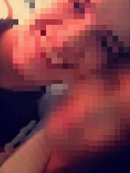 The attacker, pictured left, will be eligible for parole in July 2022. Picture: Facebook