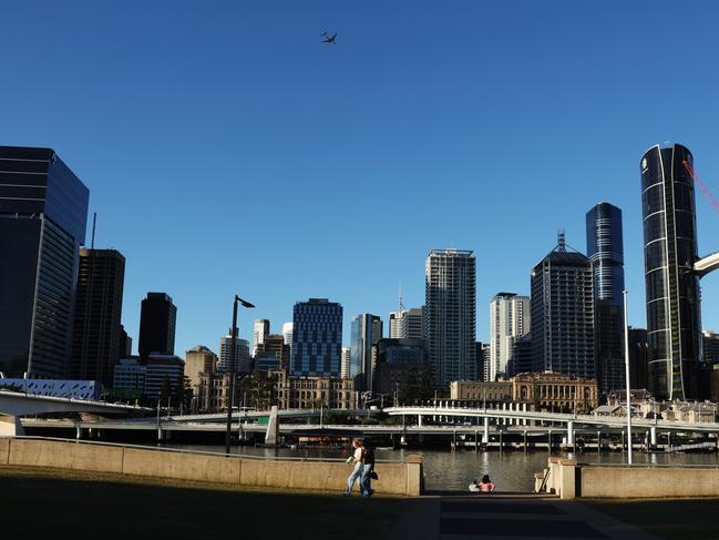 Generic city skyline view of Brisbane CBD from Southbank. Photo - Lachie Millard