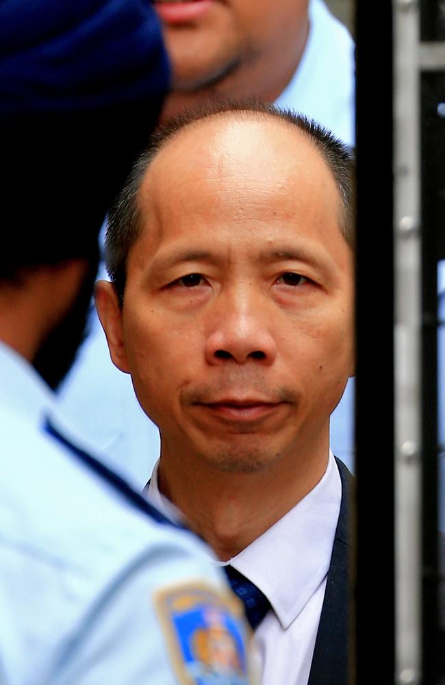 Robert Xie has been on trial for the alleged murder of five members of his wife Kathy’s family in 2009. Picture: Dylan Robinson.