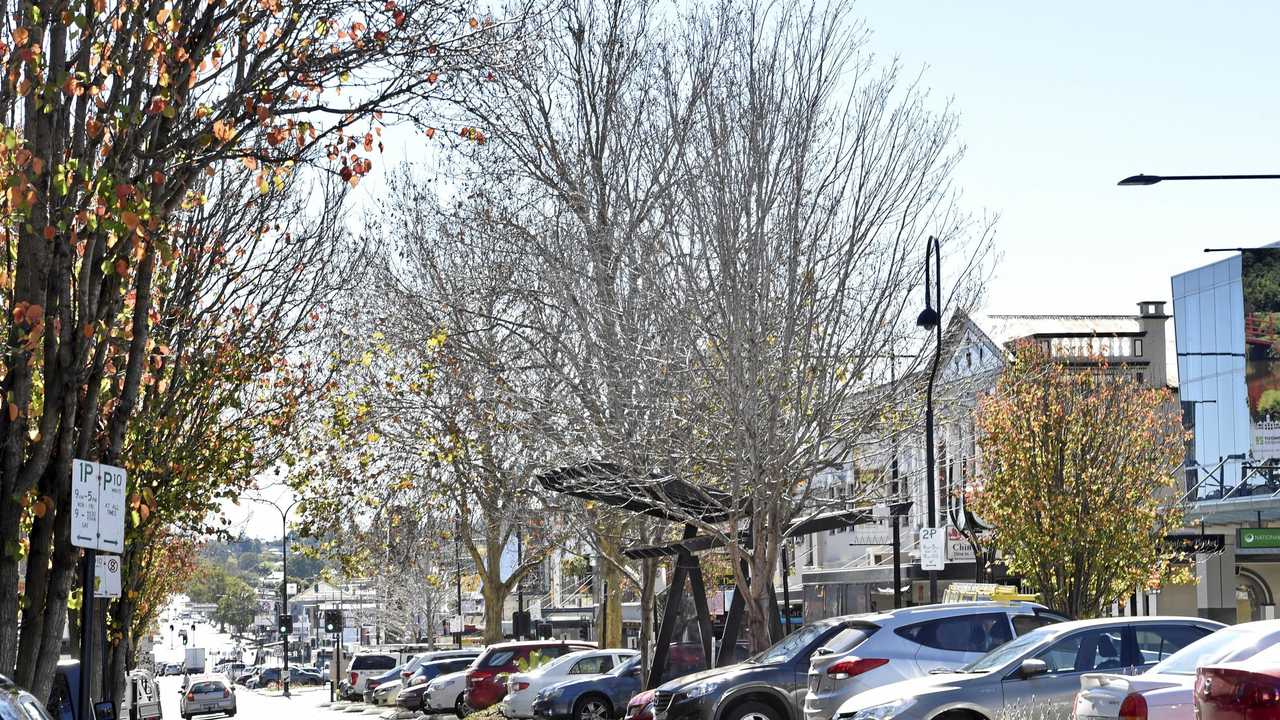 Toowoomba CBD. Picture: Bev Lacey