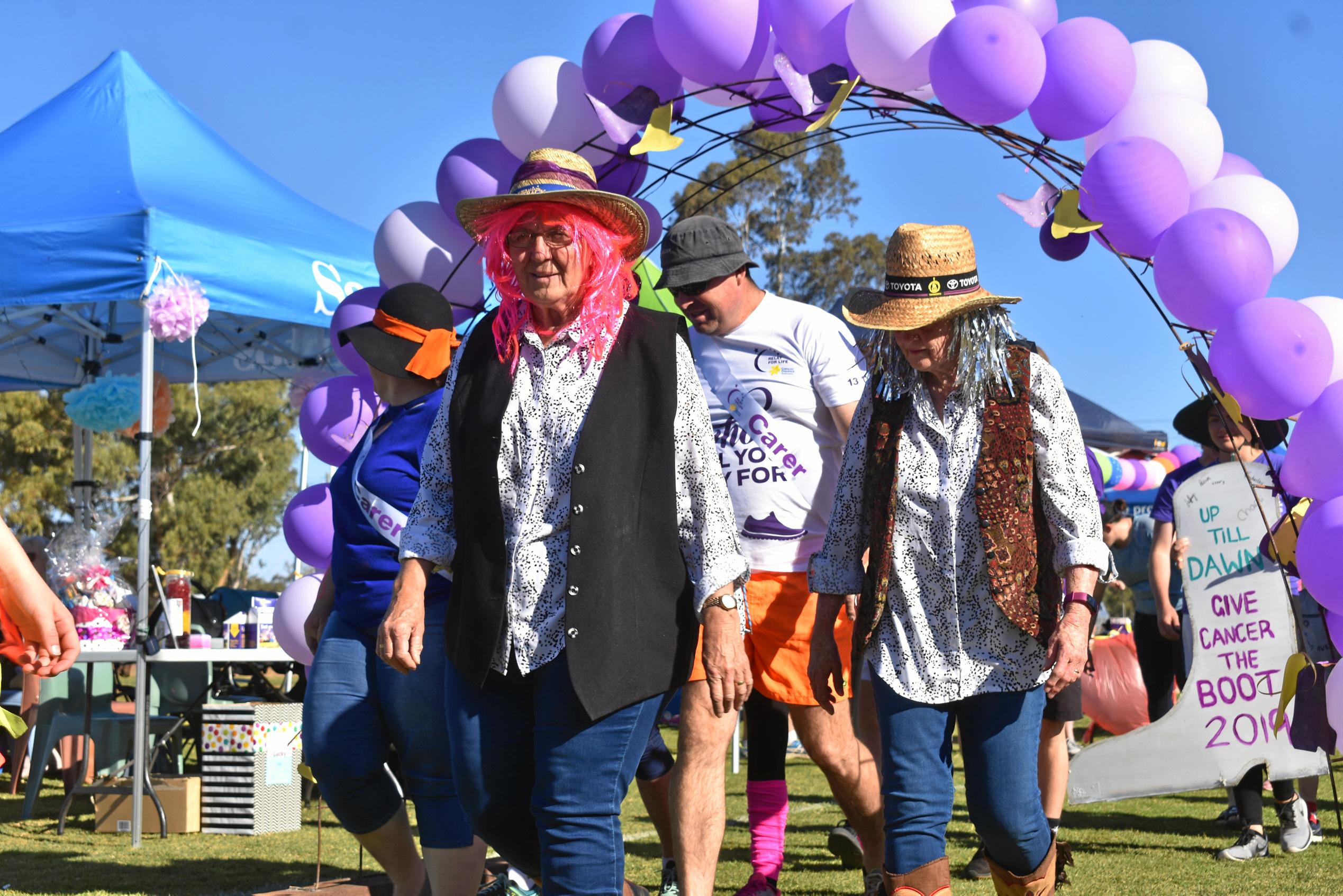 The Bootafuls head off onto their first lap. Picture: Ellen Ransley