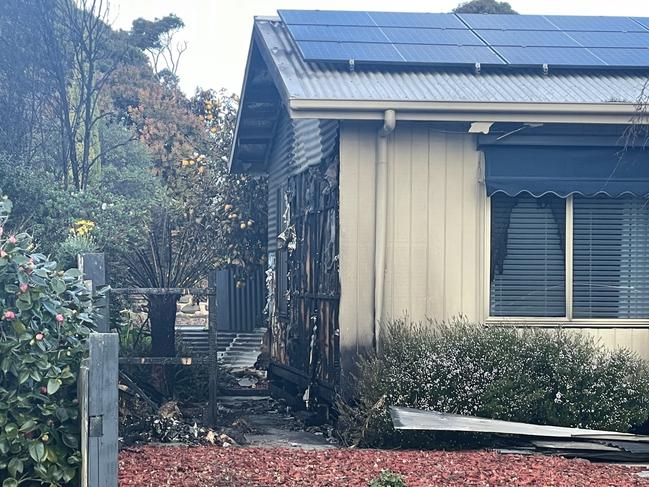 CFA crews were called to a house fire on Reed Cr in Wonthaggi on August 06, 2024. Picture: Jack Colantuono