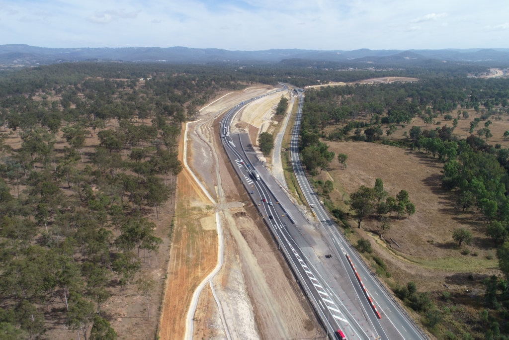 Work progressing on Toowoomba Second Range Crossing, June 6 2018. Picture: Contributed