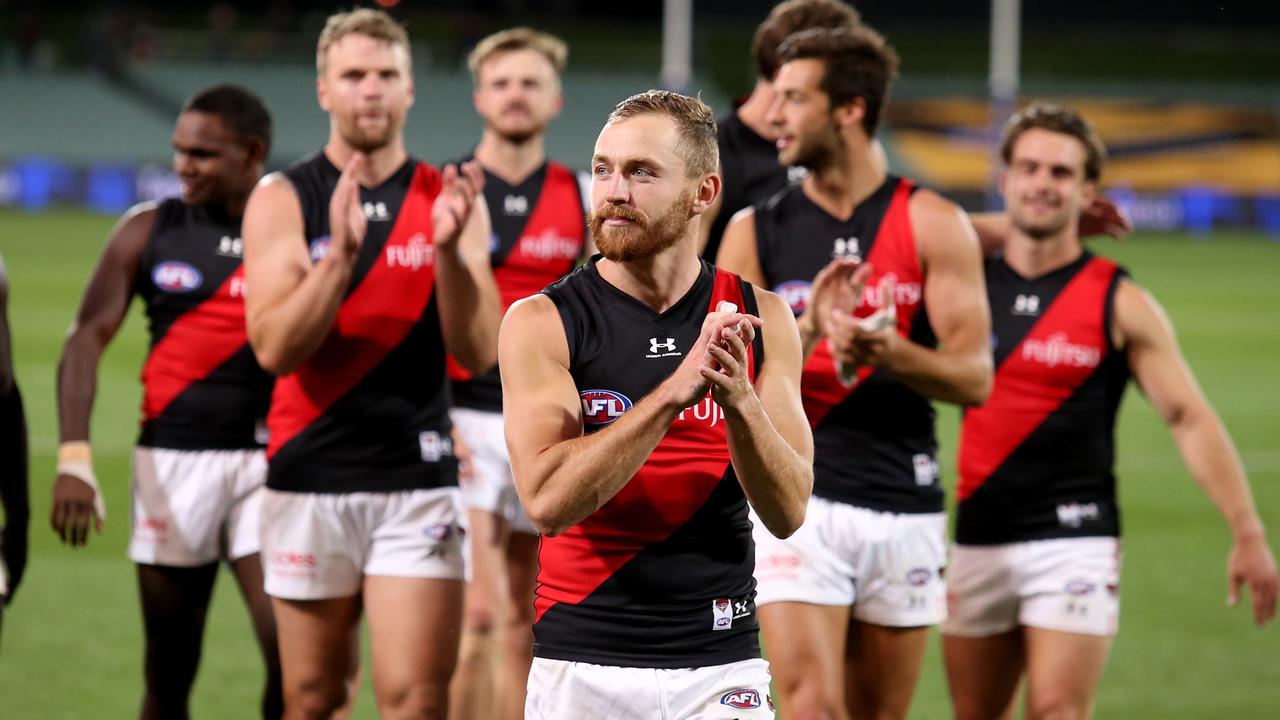 Devon Smith has told the Bombers he has no interest in looking anywhere else. Picture:James Elsby/AFL Photos via Getty Images