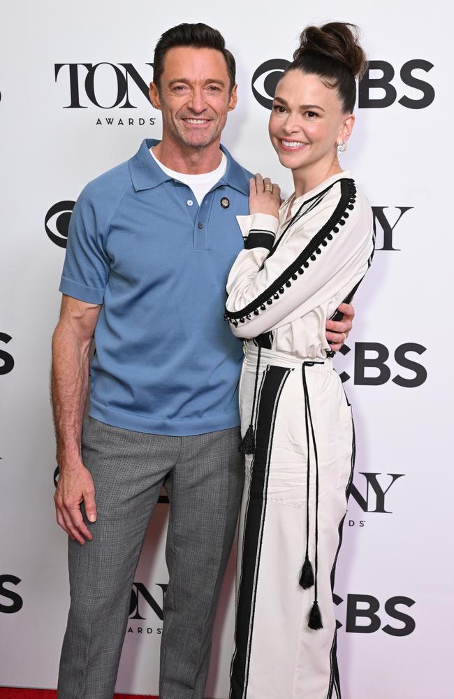 Jackman is now dating his co-star, Sutton Foster. Picture: Bryan Bedder/Getty Images for Tony Awards Productions