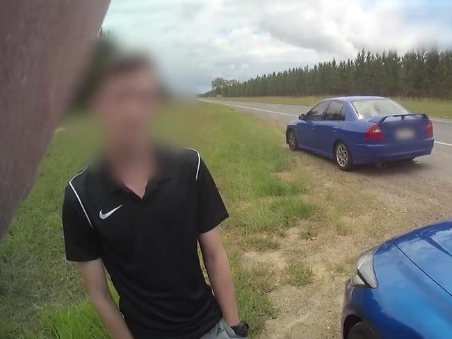 A teenager has been busted travelling at 50km over the speed limit just metres away from where another teen was killed in a horror crash earlier this year.