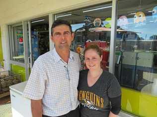 Chris Vella with daughter Rebecca.