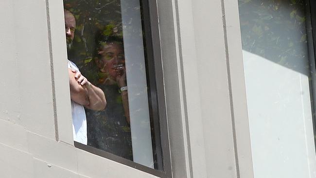 Michelle Bridges at her Potts Point apartment on Monday.