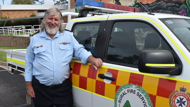 Stanthorpe Rural Fire Brigade Group Officer Pedro Curr.
