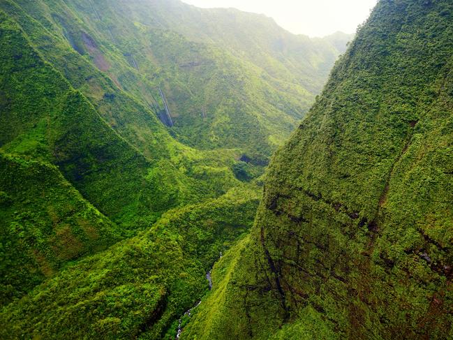 Kauai’s Mount Waialeale is known as the wettest spot on Earth.