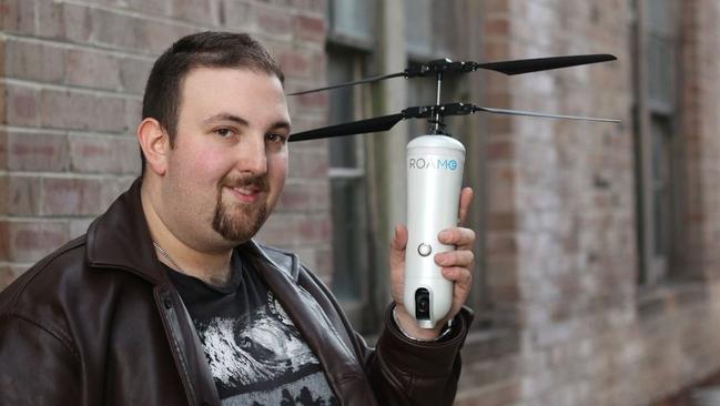 Australian entrepreneur Simon Kantor is the brains behind the ROAM-e drone.