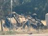 Woman, 23, dead after school bus and car collide in horror crash