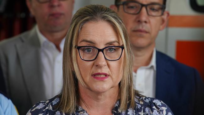 Victorian Premier Jacinta Allan has carried on the previous policy of allowing much higher towers to be built if they were available for rent. Picture: Luis Enrique Ascui/NCA NewsWire /