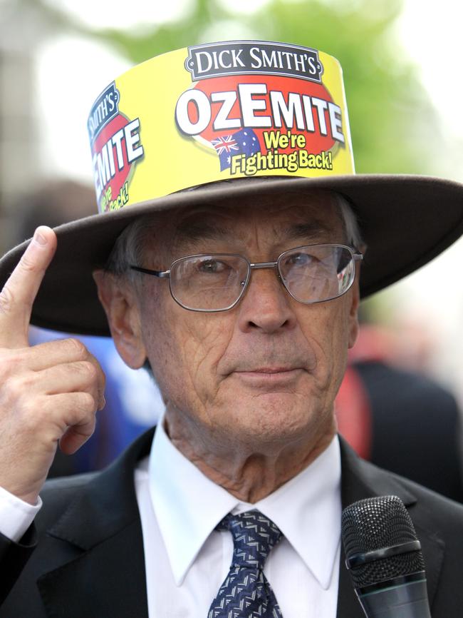 Millionaire Dick Smith.