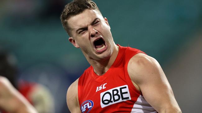 Sydney’s Tom Papley requested a trade to Carlton last year. Picture: Phil Hillyard