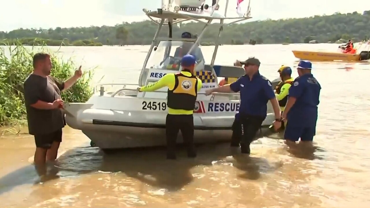 Maclean seeing river level 'edging slightly down' after day of 'big high tides'