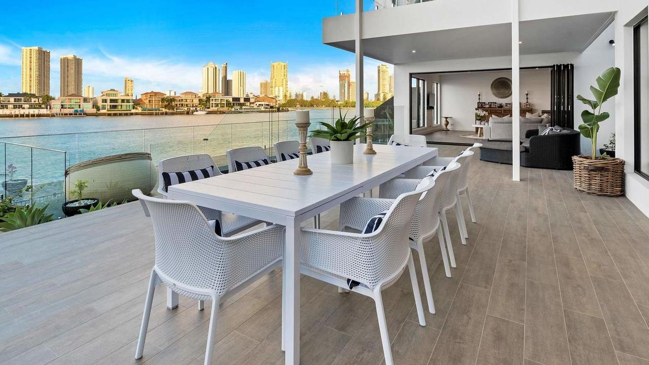 The Surfers Paradise mansion which has been put up for sale by Nicole Bricknell.