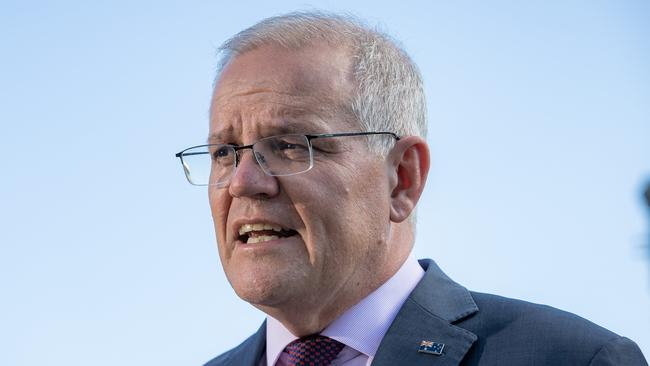 Prime Minister Scott Morrison is under pressure to dump Ms Deves as a candidate. Picture: Jason Edwards