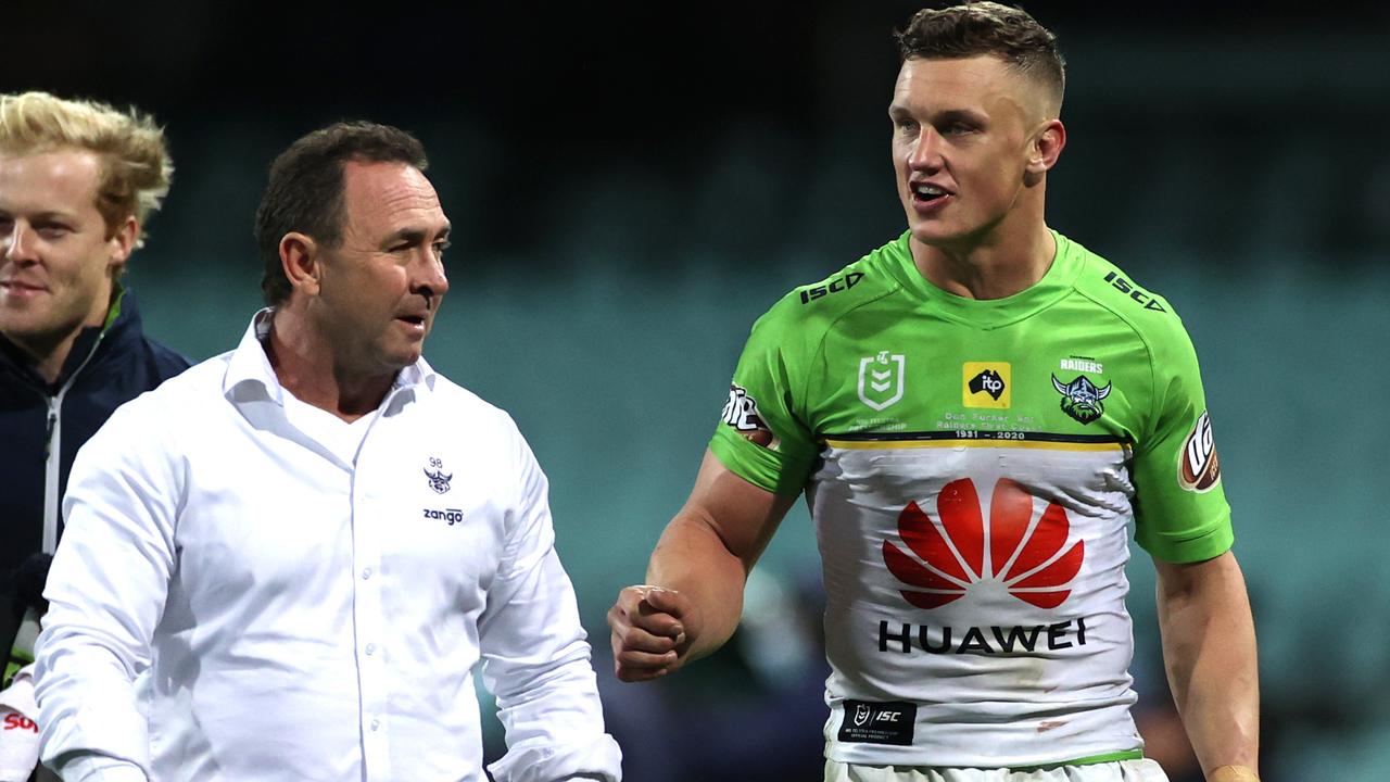 Stuart and Wighton are close - and the pair have spoken candidly about his playing future. Picture: Phil Hillyard