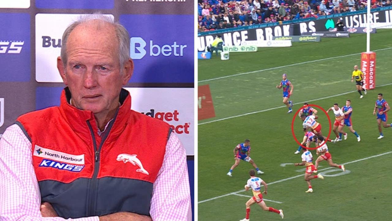 Wayne Bennett and Dolphins obstruction