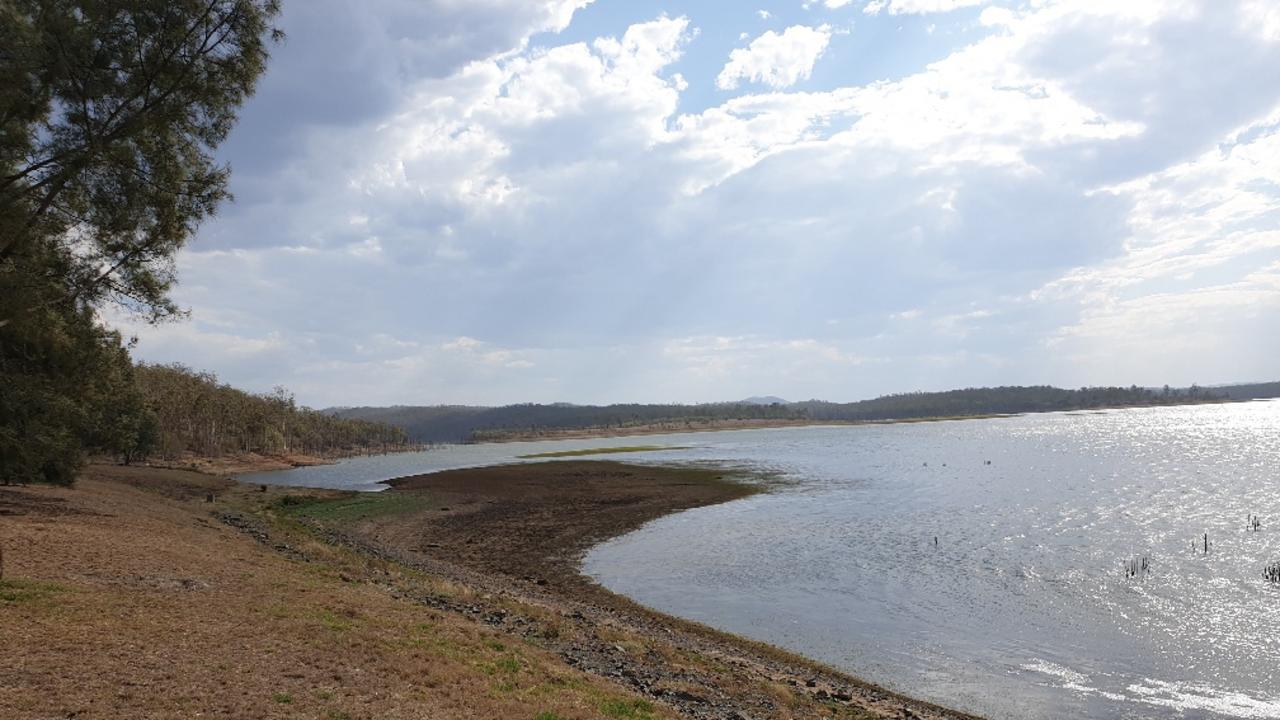 Paradise Dam: Pictures show shocking lowering of water levels in just ...