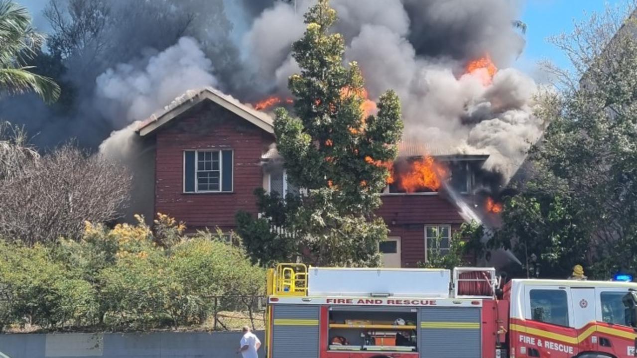 House Fire Breakfast Creek Rd. Photo: Jacki Drinnen