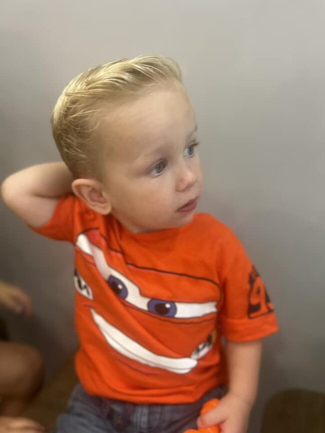 Harland, 2 years - nominated for Brisbane's cutest toddler.
