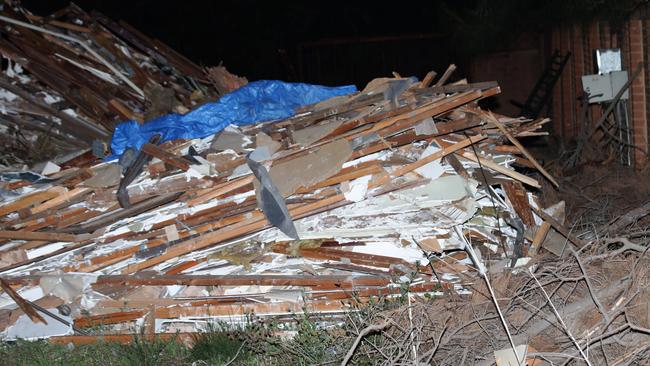 A load of asbestos dumped at the end of Hill Rd, Wentworth Point, in December. Picture: Bill Hearne