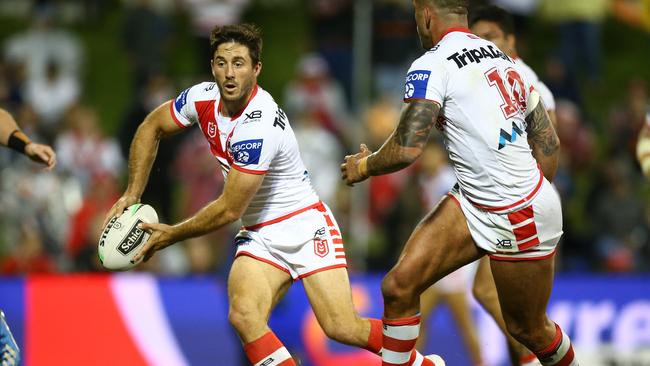 Ben Hunt says he will take a pay cut if it helps keep the game going. Picture: NRL Photos.