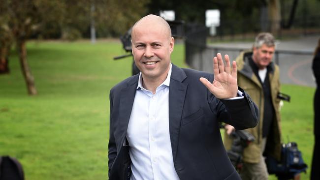 Former federal treasurer Josh Frydenberg is also a good mate of Koutsantonis. Picture: Andrew Henshaw