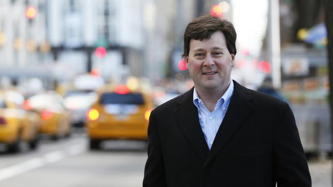 New York-based banker Eddie Sugar, pictured on New York's 5th Avenue, in 2013. Picture: Stuart Ramson