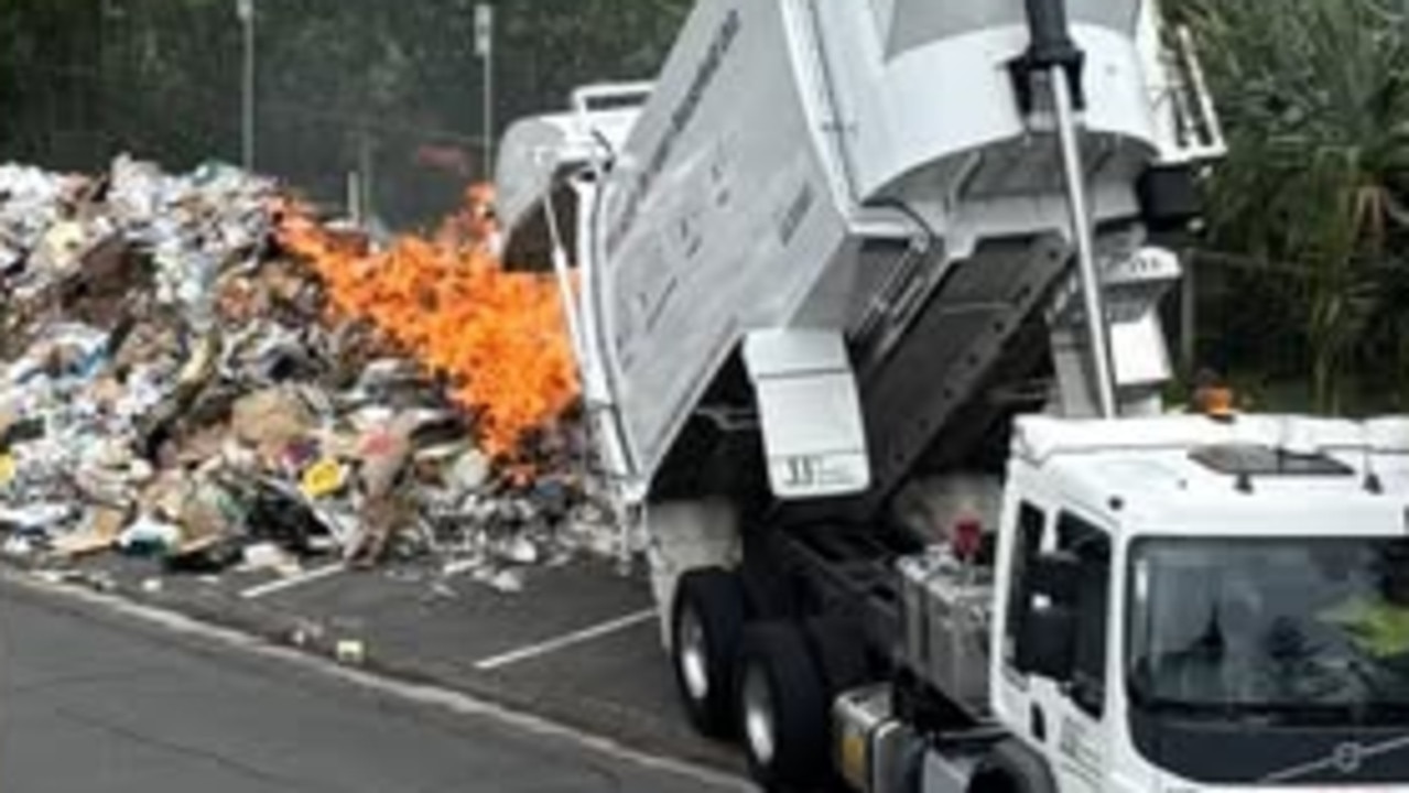 Fire crews called out to second rubbish truck blaze