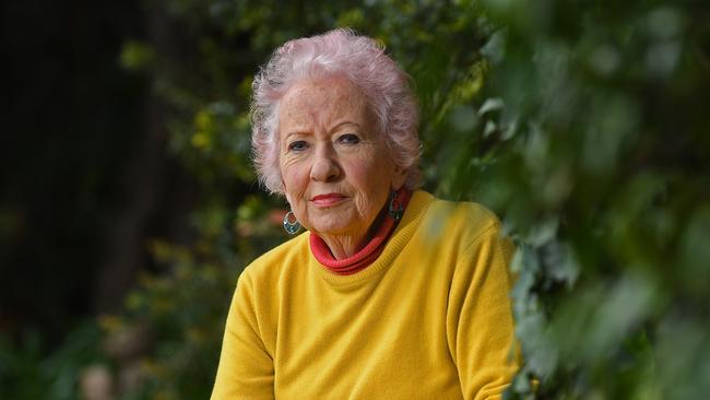 Mary Kolusniewski in her Goodwood garden. Picture: Tom Huntley