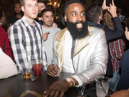 James Harden reportedly spent big at a Houston strip club