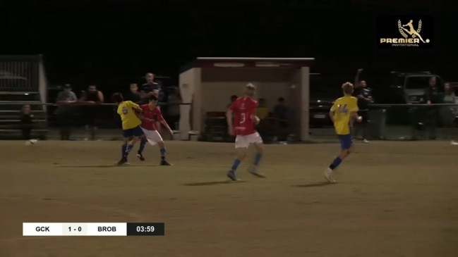 REPLAY: Premier Invitational - Gold Coast football - CGK v Broadbeach (U14/15 Boys)