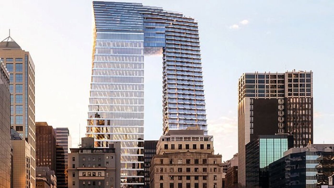 Pant Scraper Tower Added To Melbourne S Skyline Herald Sun