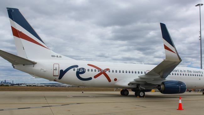 Arrival of Rex's 9th Boeing 737 - VH-8JS. Picture: Rex Airline